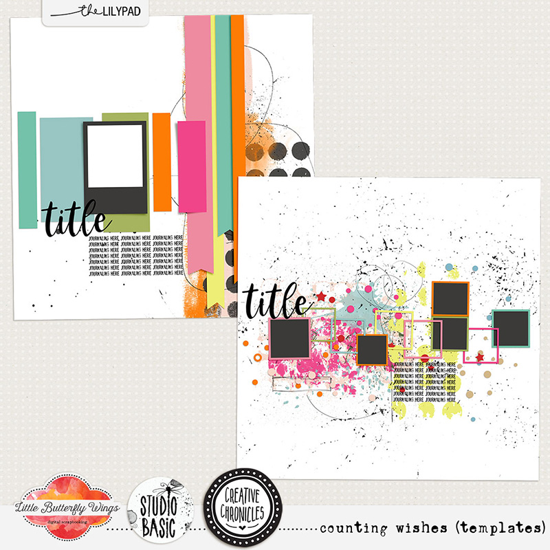 Creative Chronicles: counting wishes (templates)