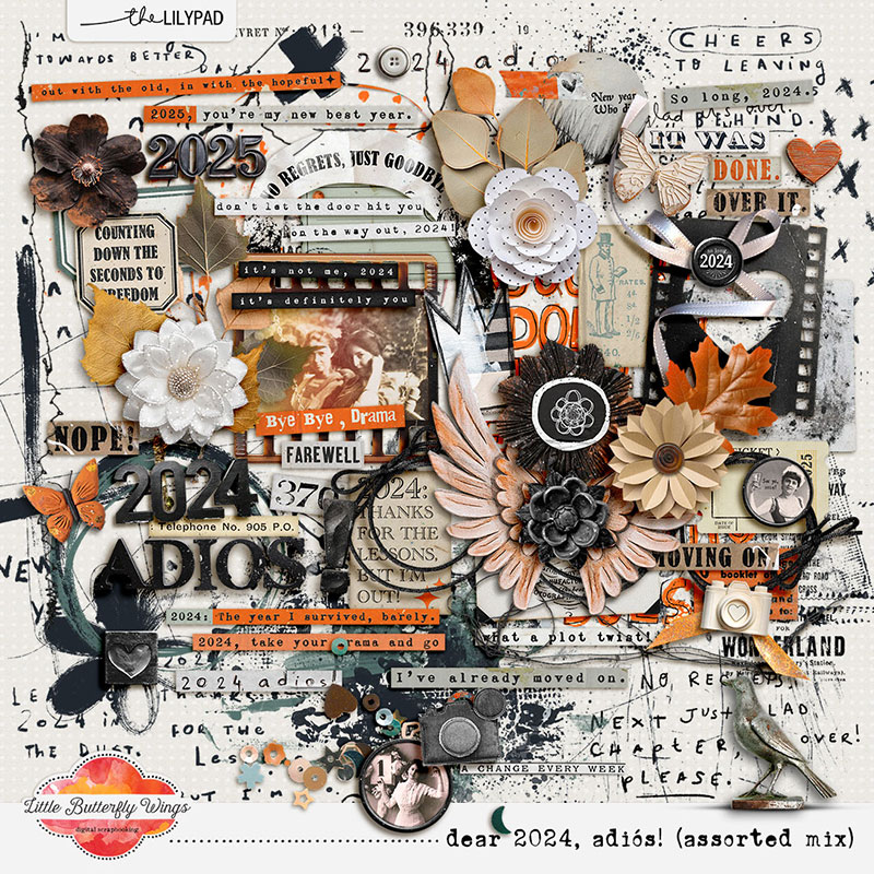 Dear 2024, adiós! (assorted mix)