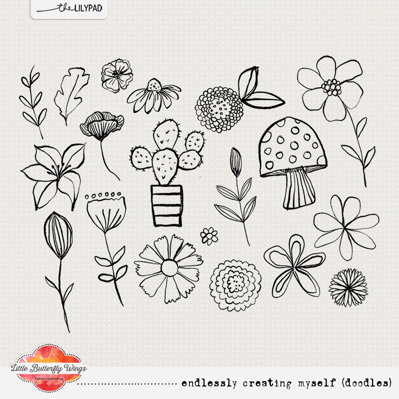 Endlessly creating myself (doodles)