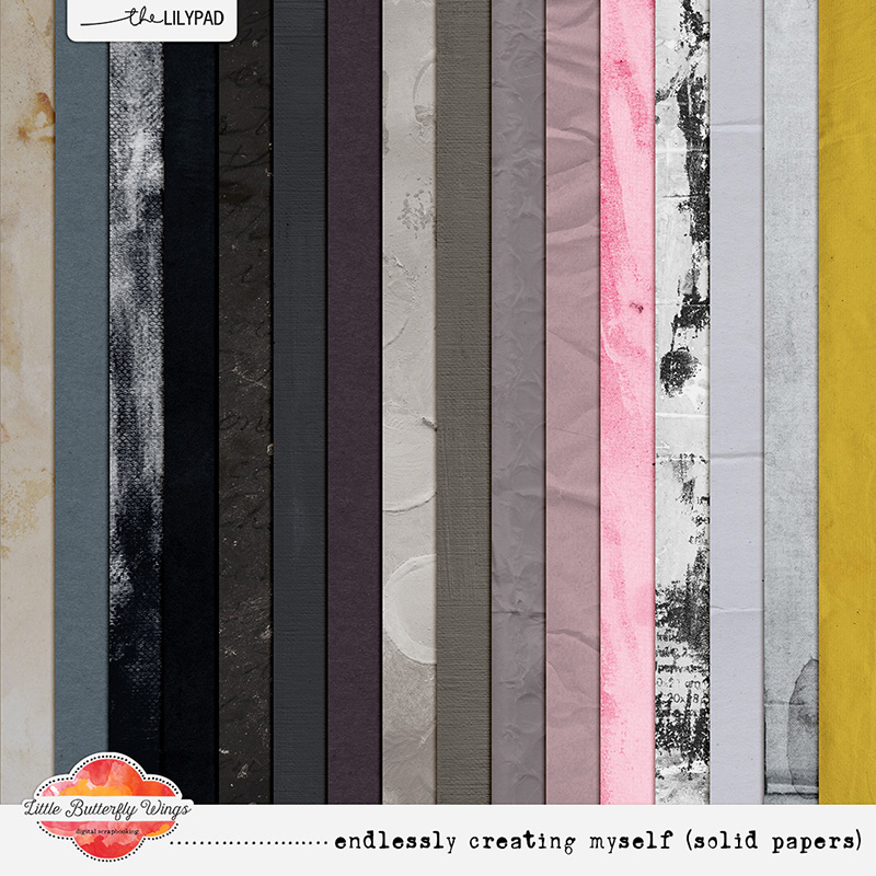 Endless creating myself (solid papers)