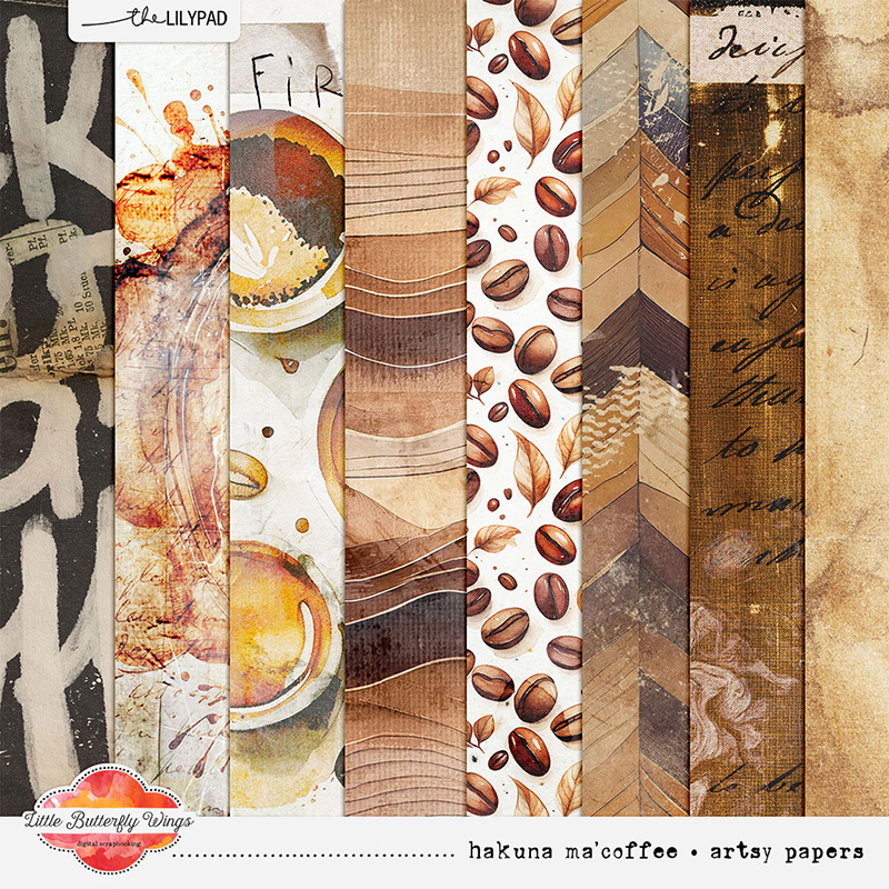 Hakuna ma'coffee (artsy papers)