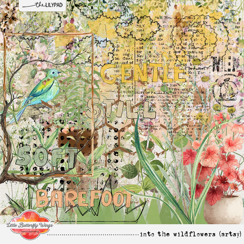 Into the wildflowers (artsy)