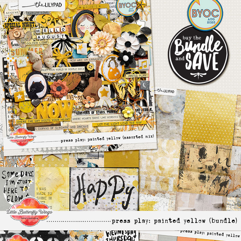 Press Play: painted yellow (bundle)