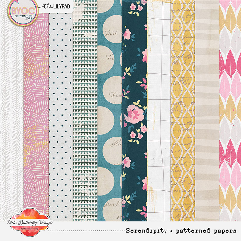 Serendipity (patterned papers)