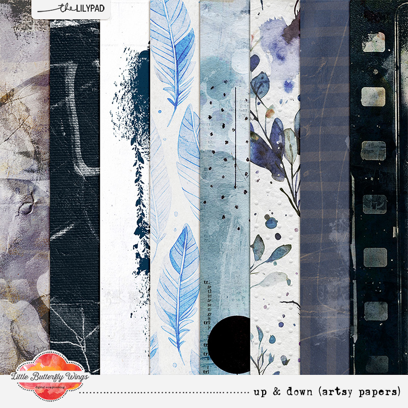 Up & Down (artsy papers)