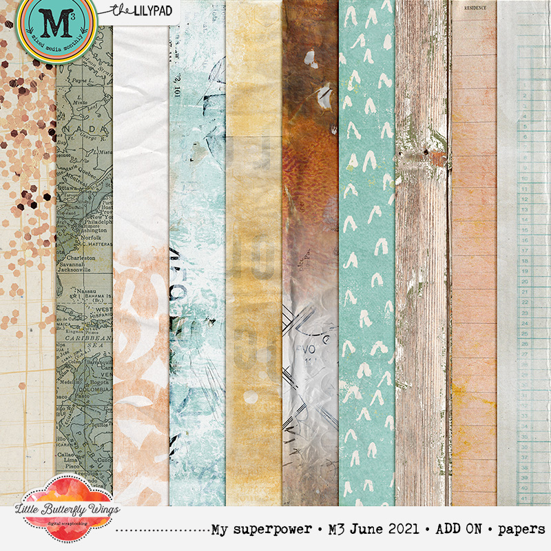 My superpower (artsy papers)