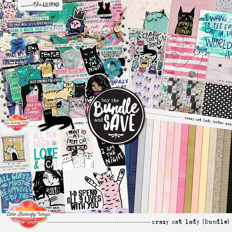 Crazy cat lady (bundle)