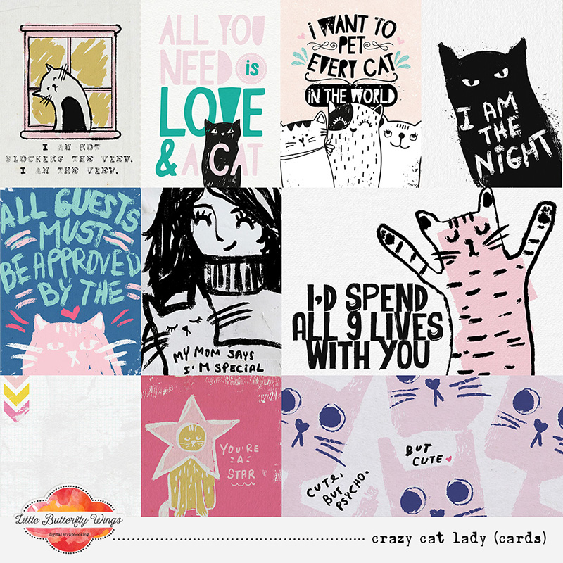 Crazy cat lady (cards)