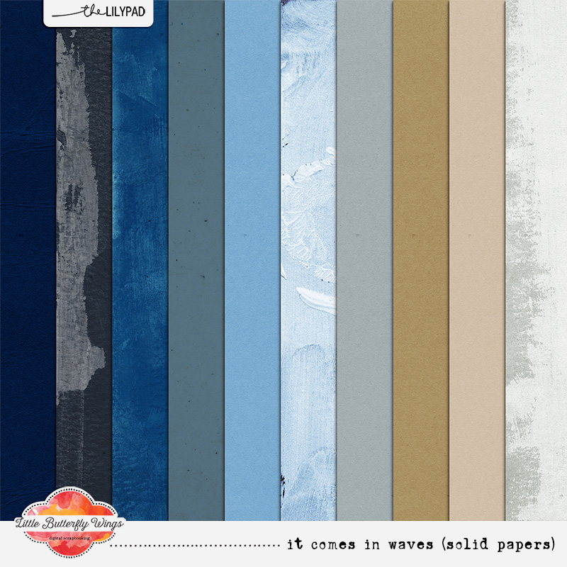 It comes in waves (solid papers)